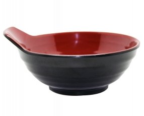4" Bowl With Handle Oriental Bicolor